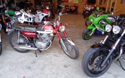 Bon weekend. Honda 125  K4, travaux terminés .  » …