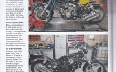 Une Honda VF750C remise à neuf par Performances Moto