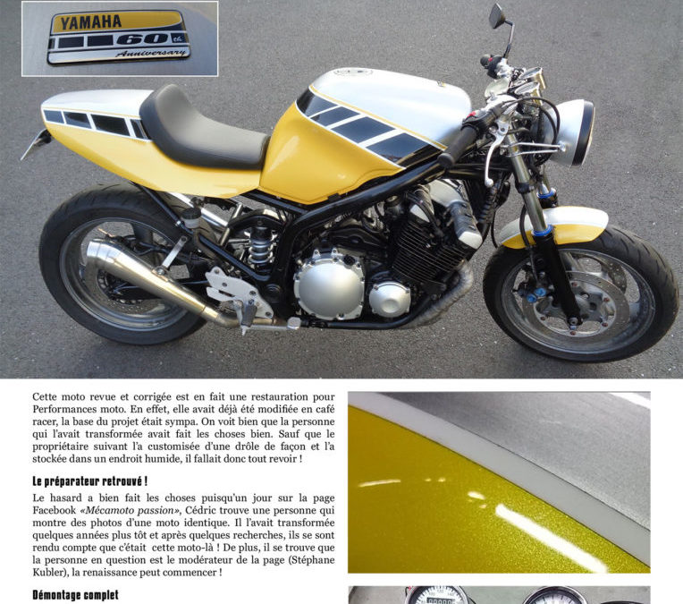 La restauration d’un café racer par Performances Moto !