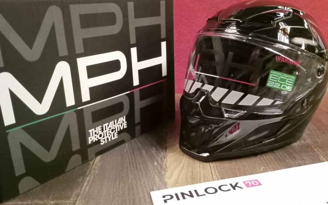 Nouveau casque MPH  Blade , Look stylé et unique norme…
