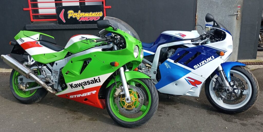 ZXR stinger VS GSXR sacs les 750 de legende 1 1206772927904691 - ZXR stinger VS GSXR sacs les 750 de légende...